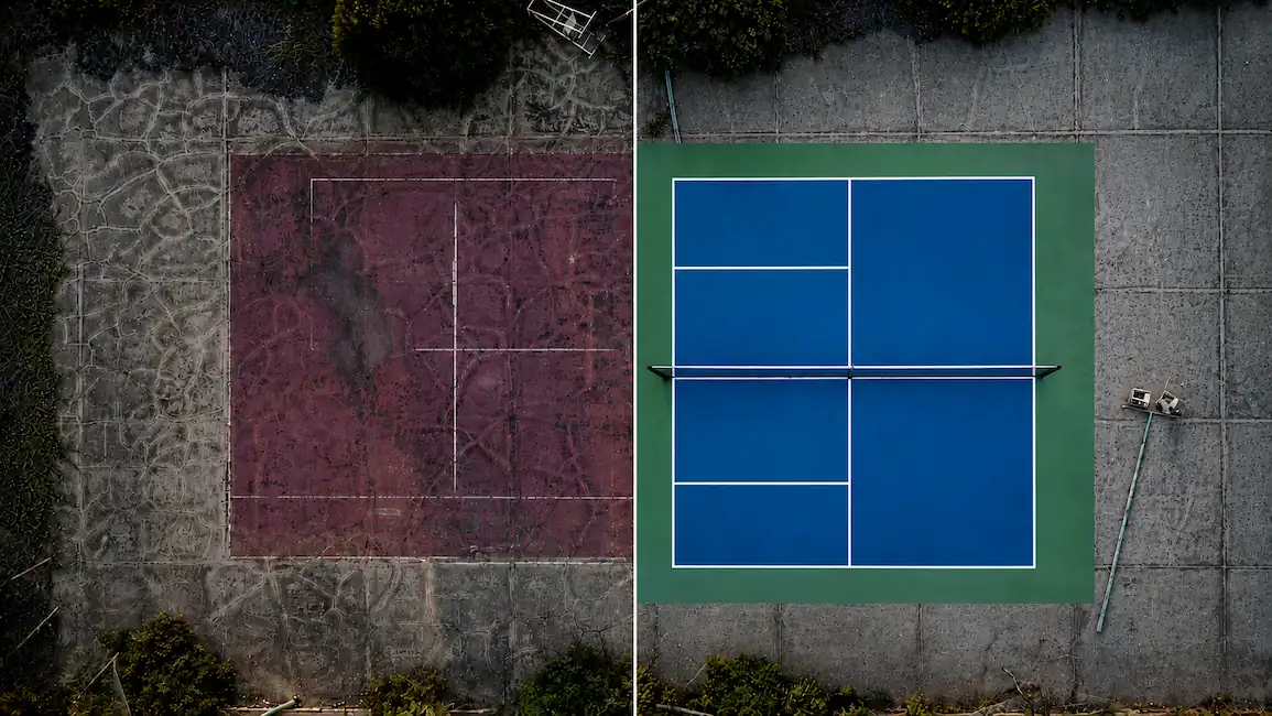 Konversi Lapangan Tenis ke Pickleball