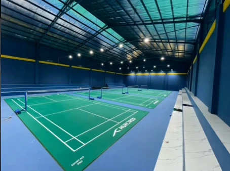 Karpet Badminton Biak — GOR Pak Randy Biak