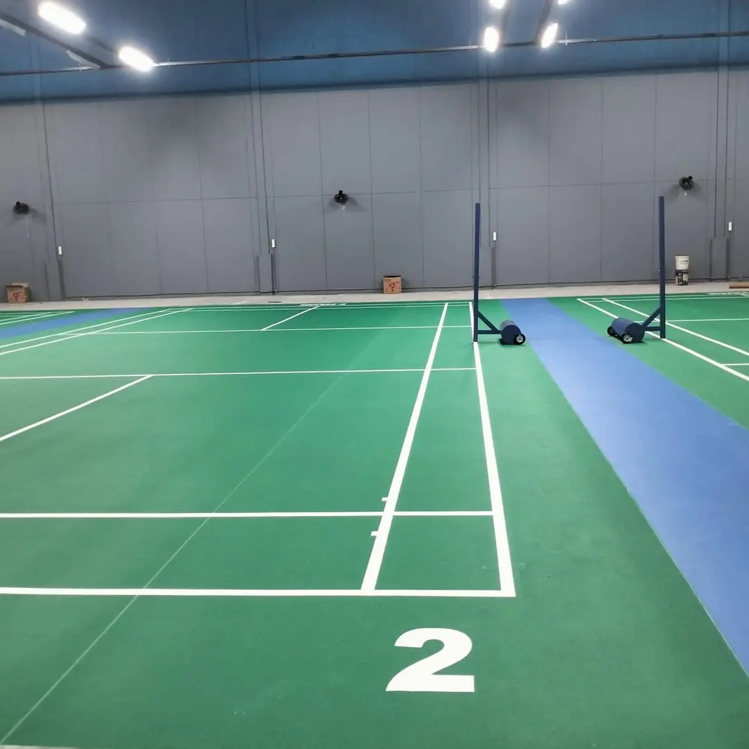 Dokumentasi GOR PBAU Cawang Jakarta - Line Marking
