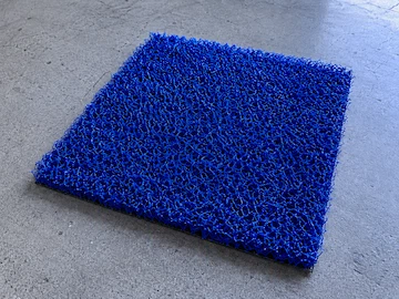 Kain karpet rumput sintetis padel warna Biru spesifikasi kontraktor KSI